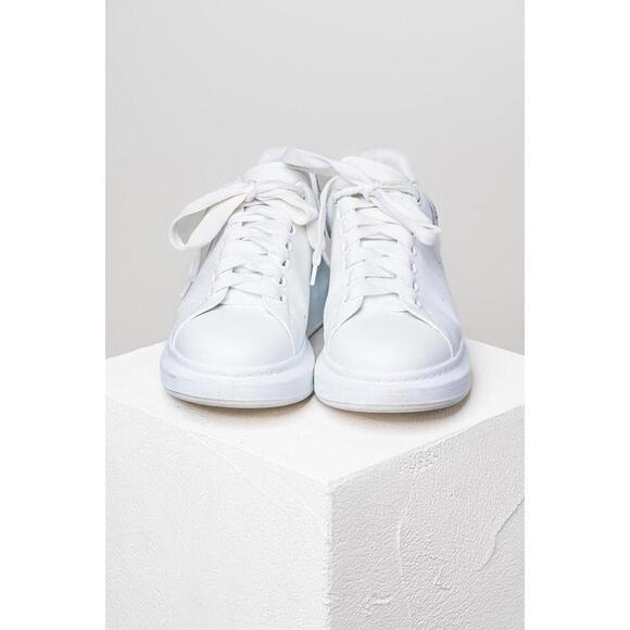 Alexander McQueen White Chunky Glitter Heel Sneaker - Picture 1 of 6